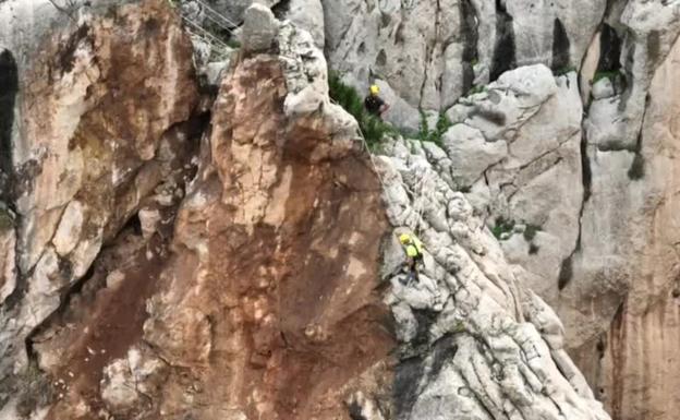 El Caminito del Rey estudia una reapertura parcial tras complicarse los trabajos de reparación a causa de la lluvia